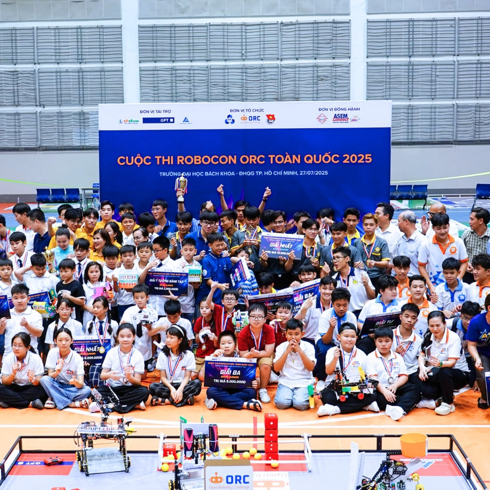 Chương trình Robocon ORC giúp kết nối đam mê